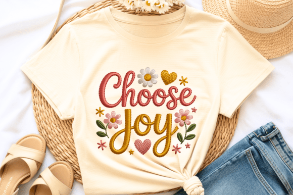Choose Joy Embroidery PNG: A Seasonal Design Review for Holiday & Gift Makers
