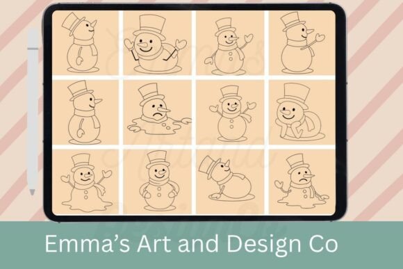Cute Christmas Winter Embroidery PDF: A Stitched Snow Globe of Joy