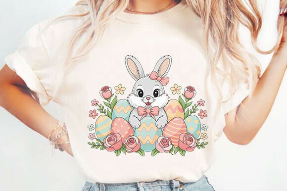 Evaluating the Embroidery Easter Bunny Sublimation PNG for Business Use