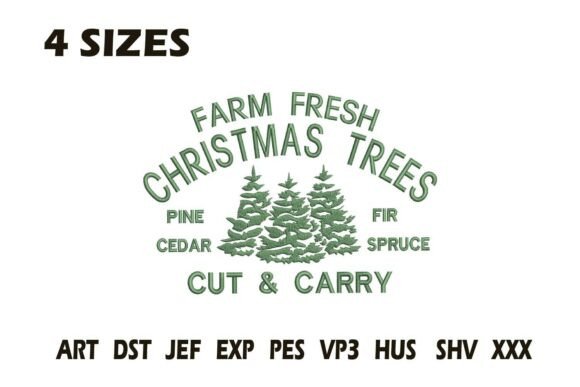 Farm Fresh Christmas Trees Embroidery: A Designer’s Honest Review